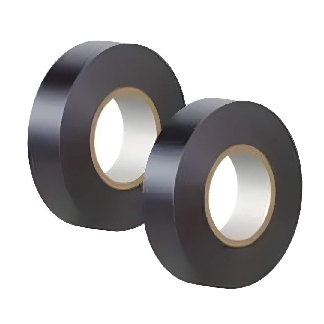 PVC Tape Size: 19mmx5m Roll - GREY – High-tack PVC tape for insulation, repairs, and bundling. Easy to tear. Leaves no sticky residue - Price Per Roll