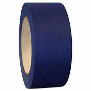 50mm x 50m Blue UV-Rated Masking Tape – Premium Quality, 0.12mm Thickness for Clean Removal & Outdoor Use (Price Per Roll)