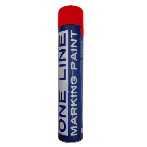Red Line Marking Spray Paint 750ml – Fast-Drying & Durable Aerosol for Construction & Safety Marking