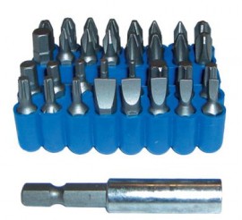33 Piece Screwdriver Bit Set & Holder