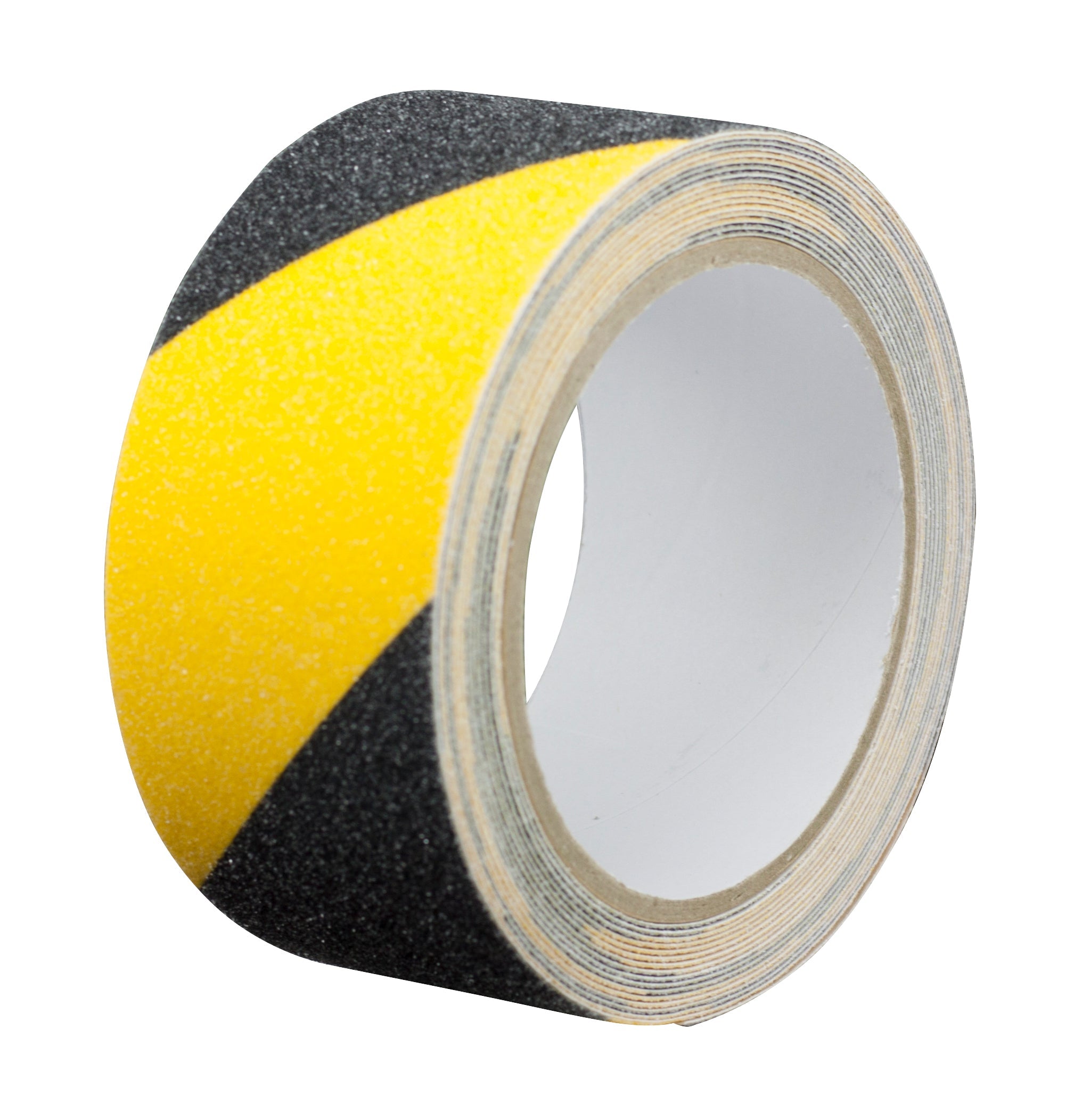 Cinta antideslizante (NEGRO/AMARILLO) Tipo adhesivo de 50 mm x 5 m - Por paquete