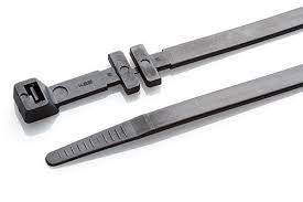 320 mm x 7,6 mm Фиксиращи скоби за кабелни скари - Опаковка от 100