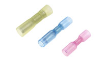 Bala hembra termorretráctil amarilla de 5,0 mm - Paquete de 100