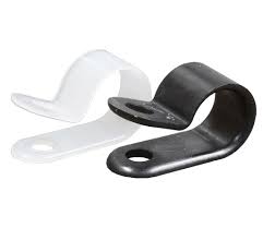 Paquete máximo de clips P de nailon natural de 1/2" 12,7 - Paquete de 100