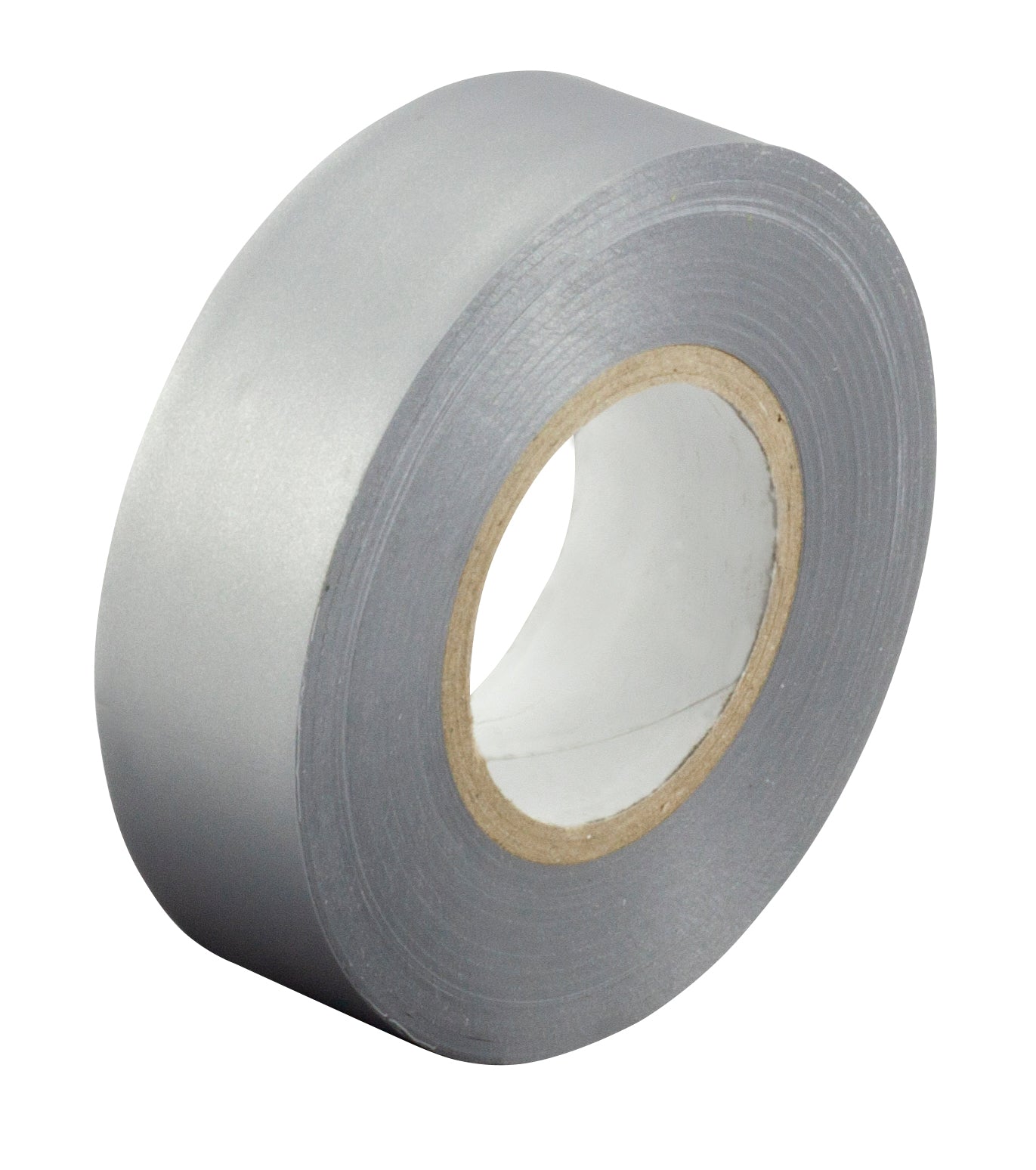 Tamaño de la cinta de PVC: rollo de 19 mm x 20 m - gris - paquete de 10