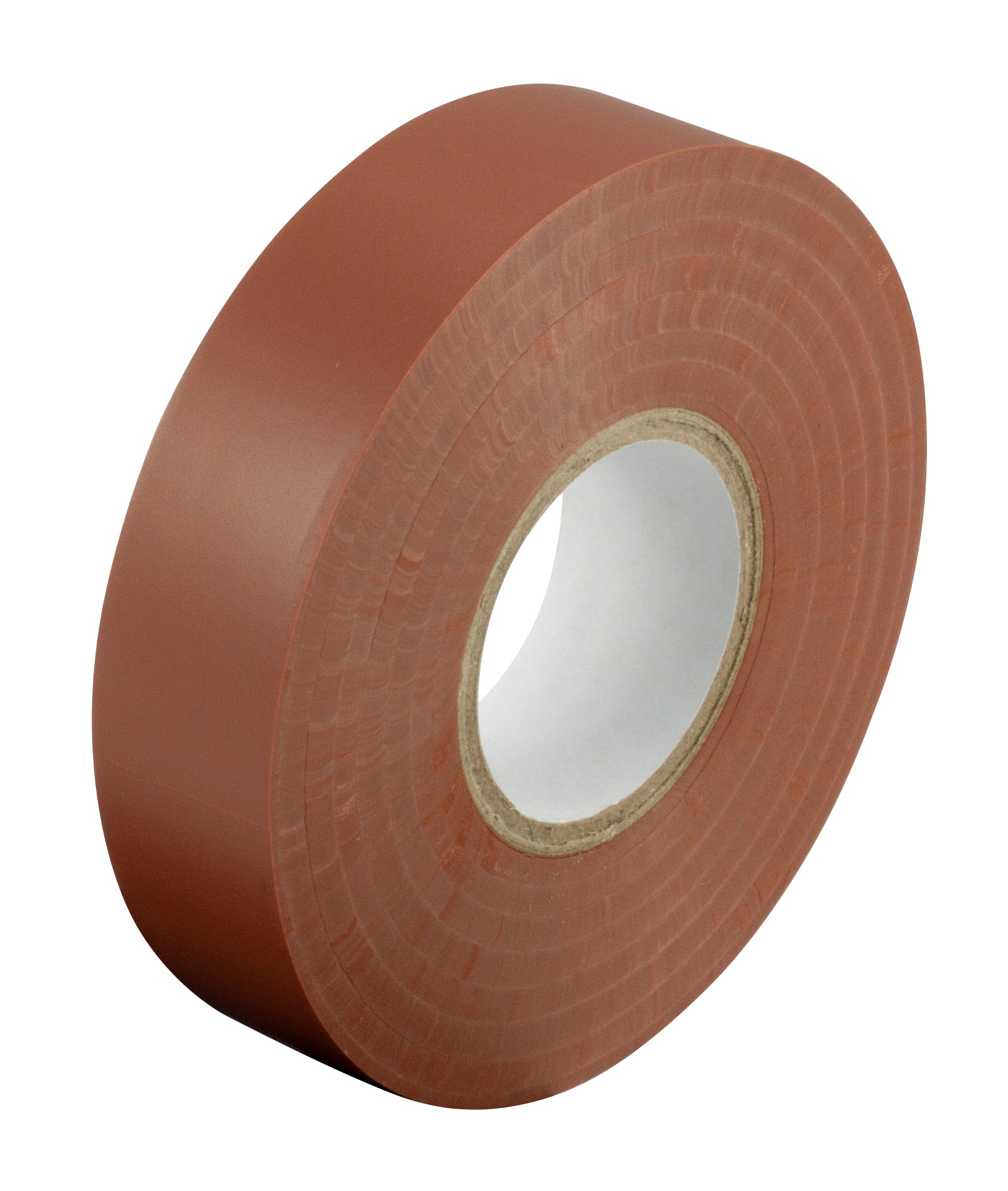 Tamaño de la cinta de PVC: rollo de 19 mm x 33 m - marrón - paquete de 10