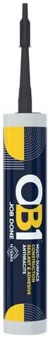 OB1 Anthracite Construction Sealant & Adhesive