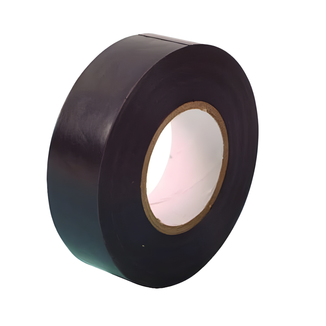 Black PVC Electrical Tape 19mm x 33m – High-Quality Insulation, Flame-Resistant & Durable
