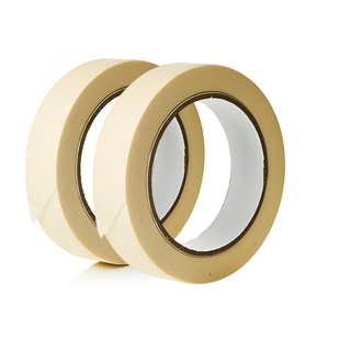 19mm x 25m Premium Masking Tape – No Bleed, Clean Removal | High-Adhesion Painter’s Tape for Walls, Wood, Glass, Metal | Pro-Grade Crepe Paper - Priced Per Roll