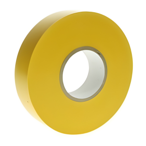 Размер на PVC лента: 19 mm x 5 m ролка - жълта - опаковка от 10