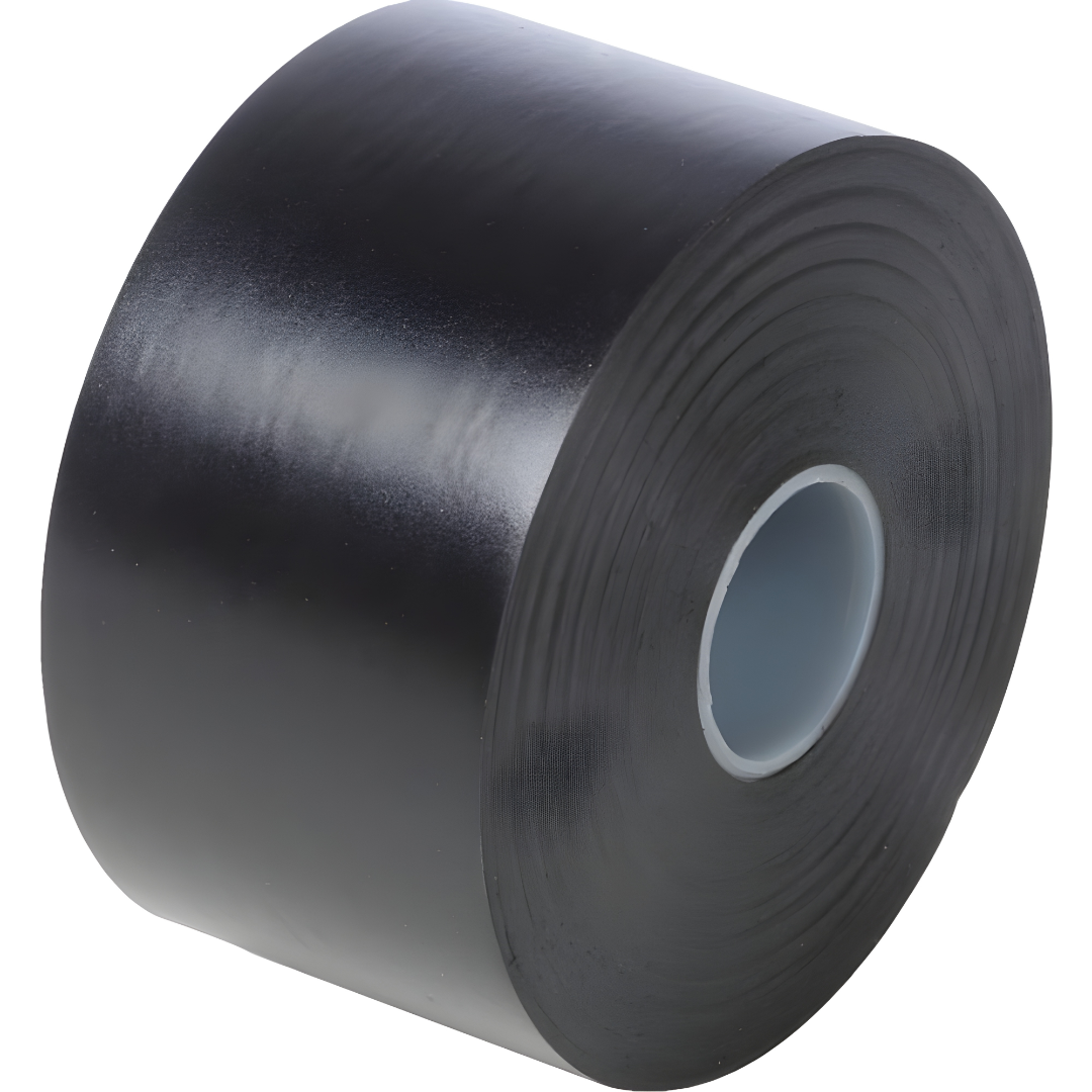 PVC Tape Size: 50mmx33m Roll - BLACK - Pack of 10