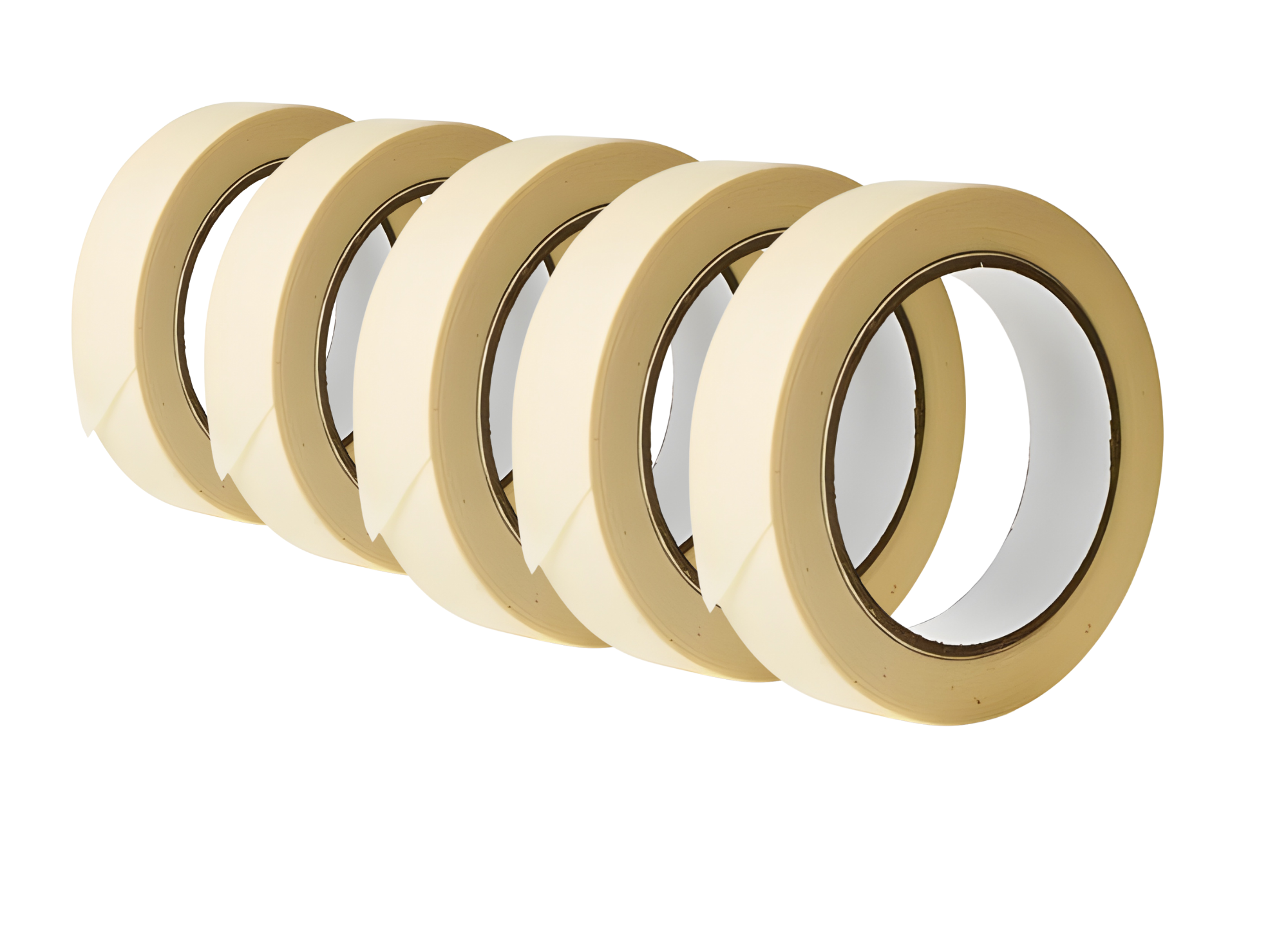19mm x 25m Premium Masking Tape – No Bleed, Clean Removal | High-Adhesion Painter’s Tape for Walls, Wood, Glass, Metal | Pro-Grade Crepe Paper - Priced Per Roll