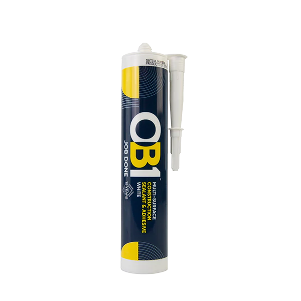 OB1 White Construction Sealant & Adhesive 290Ml