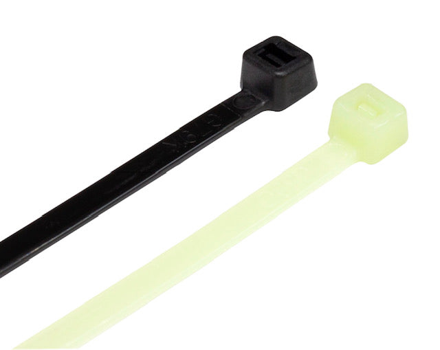 Premium Cable Tie 370mm x 7.6mm Black (UV/HR) - Pack of 100
