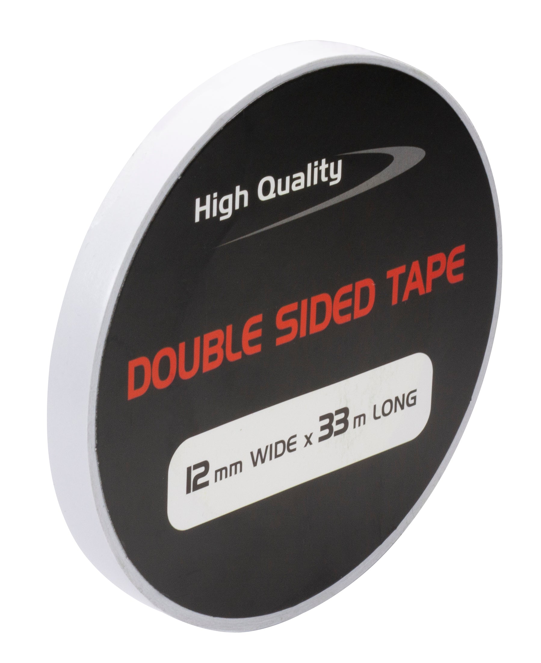 Double Sided Tape WHITE 12mm x 33m x 0.16mm Thickness - Per Pack