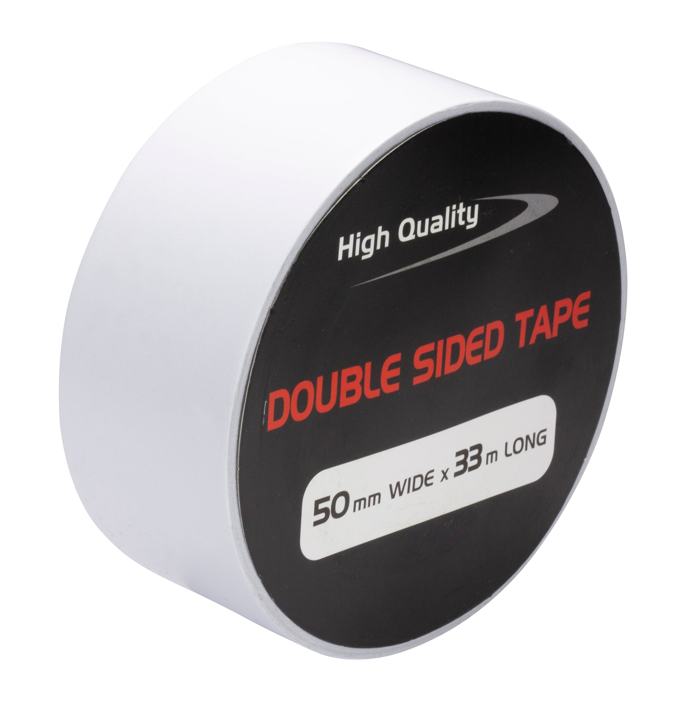 Double Sided Tape WHITE 50mm x 33m x 0.16mm Thickness - Per Pack