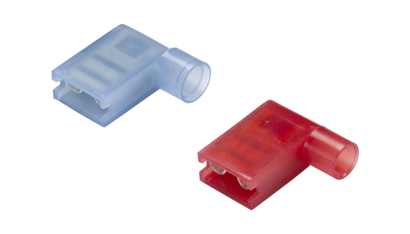 Red Flag Terminals 6.3mm Female - Pack of 100