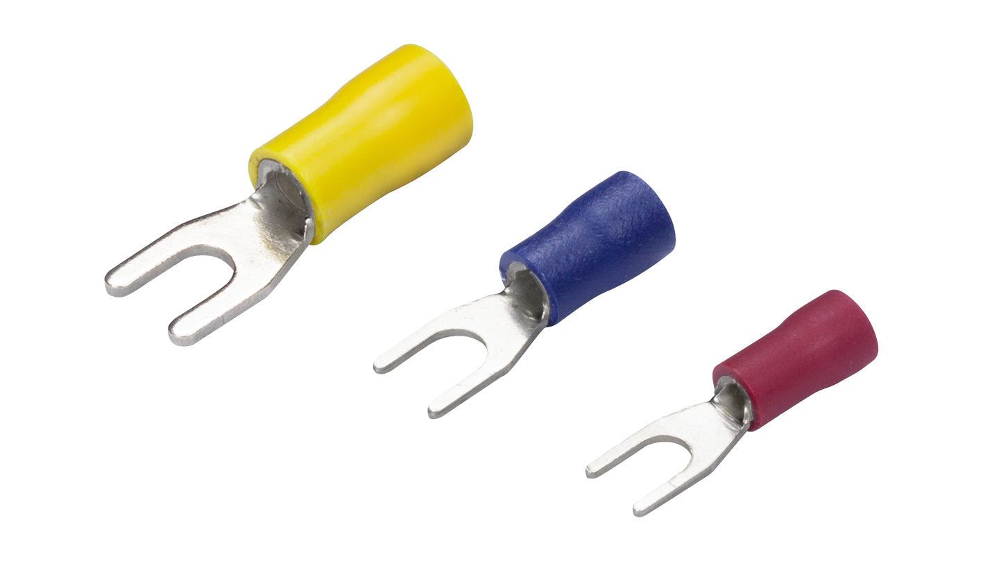 Yellow Fork 3.7mm (4BA) terminals - Pack of 100