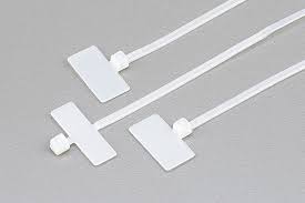 Premium 100mm x 2.5mm Marker Cable Ties - Pack of 100
