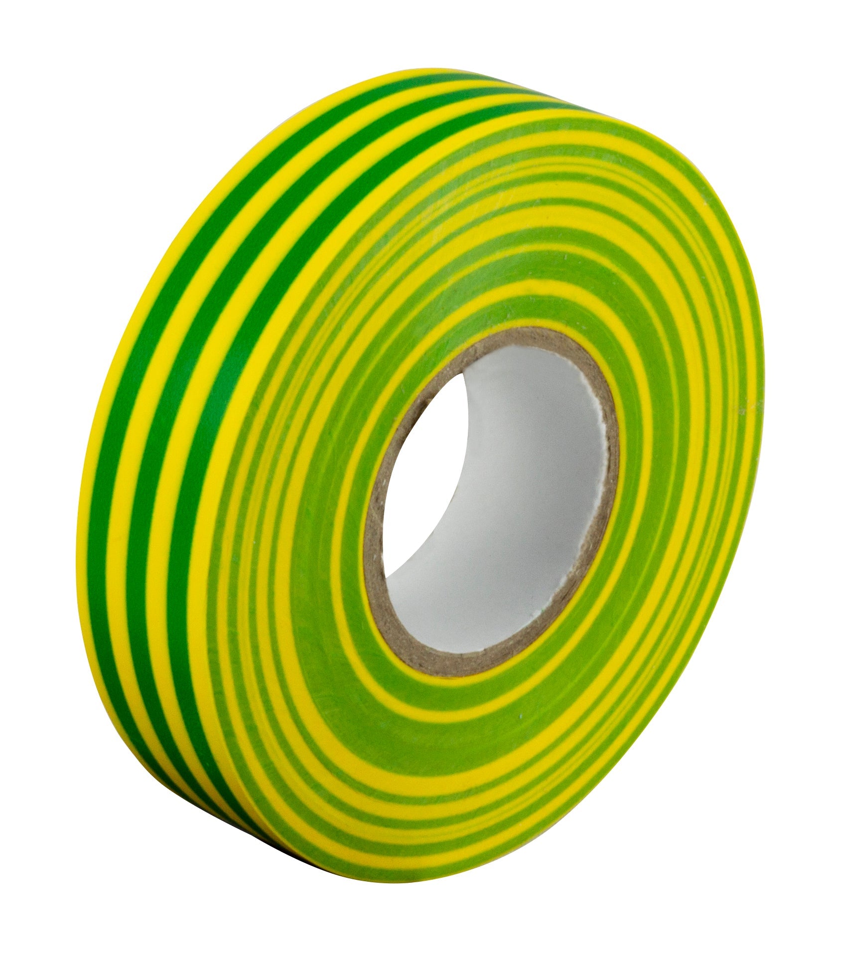 PVC Tape Size: 19mmx33m Roll - Green/Yellow - Pack of 10
