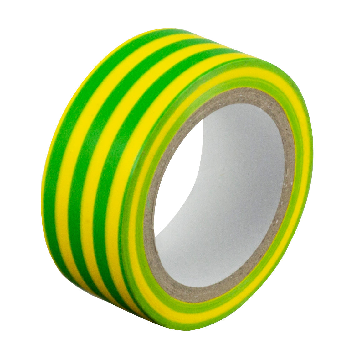 PVC Tape Size: 19mmx5m Roll - Green/Yellow - Pack of 10