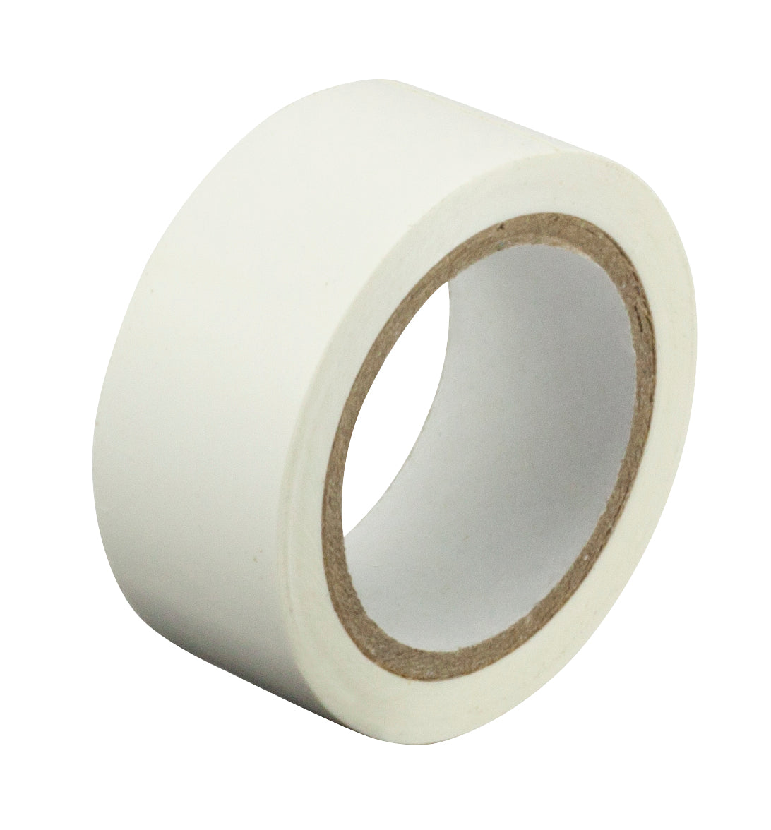 PVC Tape Size: 19mmx5m Roll - White - Pack of 10