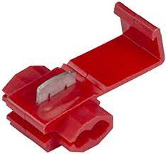 Red Low Voltage Connector terminals - Pack of 100